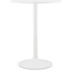 Mange-debout ou table haute 'MADISON' blanche