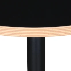 Mange-debout rond 'POLLUX ROUND' noir