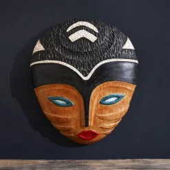 Masque Africain en resine Goli