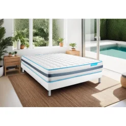 Matelas BODYZONE Ressorts ensaches 3 zones Ultra epaisseur