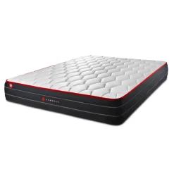 Matelas BOOST ressorts ensaches et memoire de forme