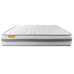 Matelas double sommiers Memo Spring Ressorts ensaches 3 zones de confort MAXI épaisseur