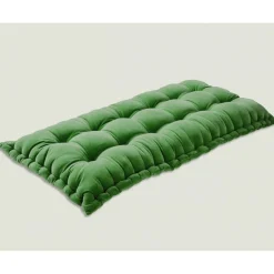 Matelas Futon en velours ras vert