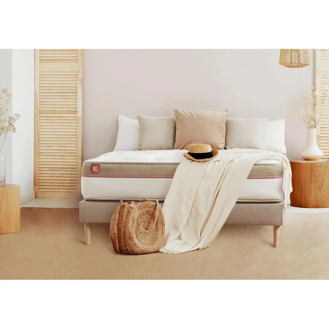 Matelas LE COSY Memoire de forme 7 zones de confort