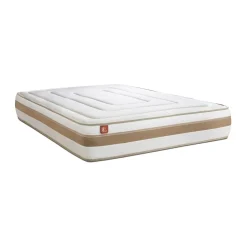 Matelas LE RAFFINÉ Ressorts ensaches Memoire de forme BioVisco Maxi epaisseur