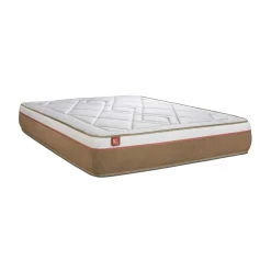 Matelas LE SOYEUX Ressorts ensaches Memoire de forme BioVisco