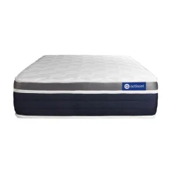 Matelas Ressorts ensaches memoire de forme Maxi epaisseur 7zones de confort ACTIFLEX CONFORT