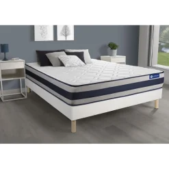 Matelas Ressorts ensaches et Memoire de forme ACTIFLEX ERGO Maxi epaisseur 5zones de confort