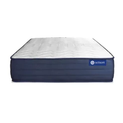 Matelas Ressorts ensaches et memoire de forme 5 zones de confort
