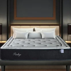 Matelas Ressorts ensachés & Mémoire de forme PRIVILEGE Simple ep 30 cm - Compressé roulé