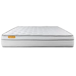 Matelas sommier Luxe Ressorts ensaches memoire de forme 5 zones de confort MAXI epaisseur