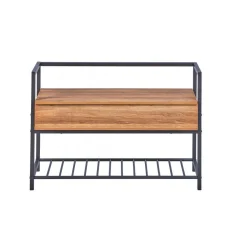 Meuble à Chaussures gris anthracite