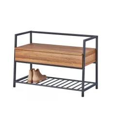 Meuble à Chaussures gris anthracite