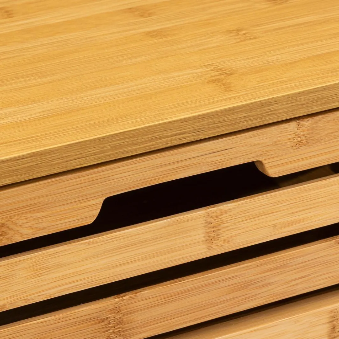 Meuble 4 tiroirs bambou