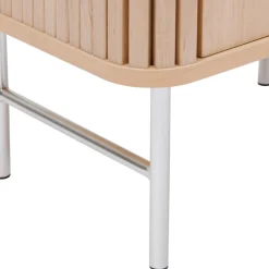 Meuble bas de salle de bain 1 porte Beige