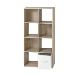 Meuble de rangement à 8 cases Beige