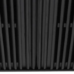 Meuble de rangement design 'CONVIV' en bois noir