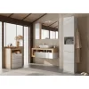 Meuble de rangement salle de bain Ancona 3 tiroirs L64xH78 cm