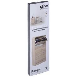 Meuble range-chaussures 3 tiroirs blanc