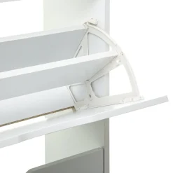 Meuble range-chaussures 3 tiroirs blanc