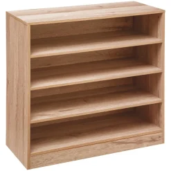 Meuble range-chaussures x13 effet bois naturel