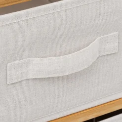 Meuble étagère avec 6 paniers