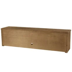 Meuble TV 4 tiroirs 1 niche bois pin recyclé SANDY