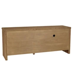 Meuble TV 2 tiroirs 2 portes bois pin recyclé SANDY