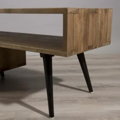 Meuble TV ALIDA Bois Rotatif Scandi