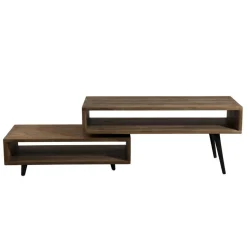 Meuble TV ALIDA Bois Rotatif Scandi