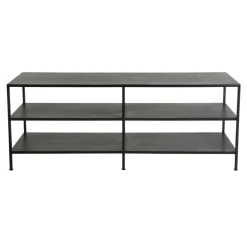 Meuble Tv ROMAIN 2 Étagères Métal Industriel