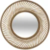 Miroir Bambou Spirale D72