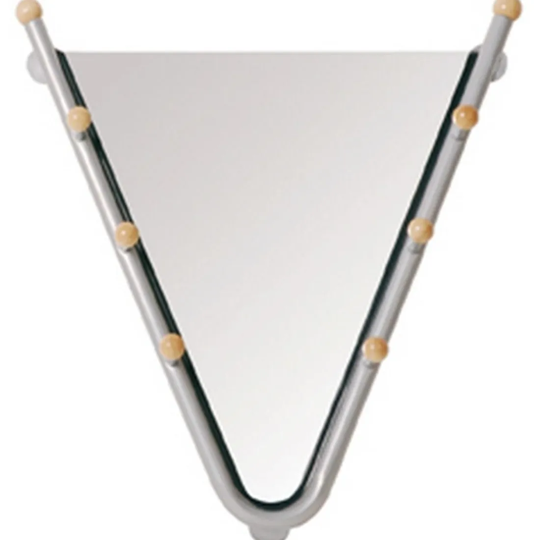 Miroir design cadre acier