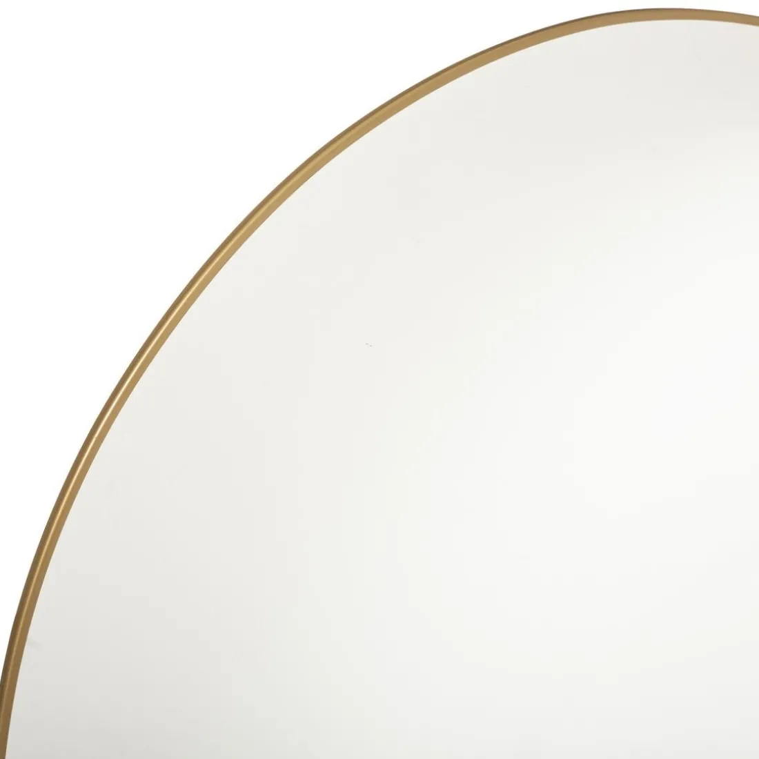 Miroir Métal Fin D 76 Doré Alice