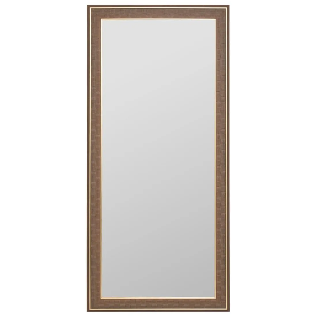 Miroir mural Anke marron