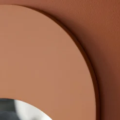 Miroir ovale Caramel MOKA