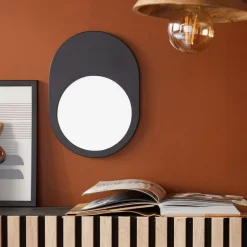 Miroir ovale Reglisse MOKA