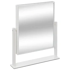 Miroir rectangle blanc 30x36 cm