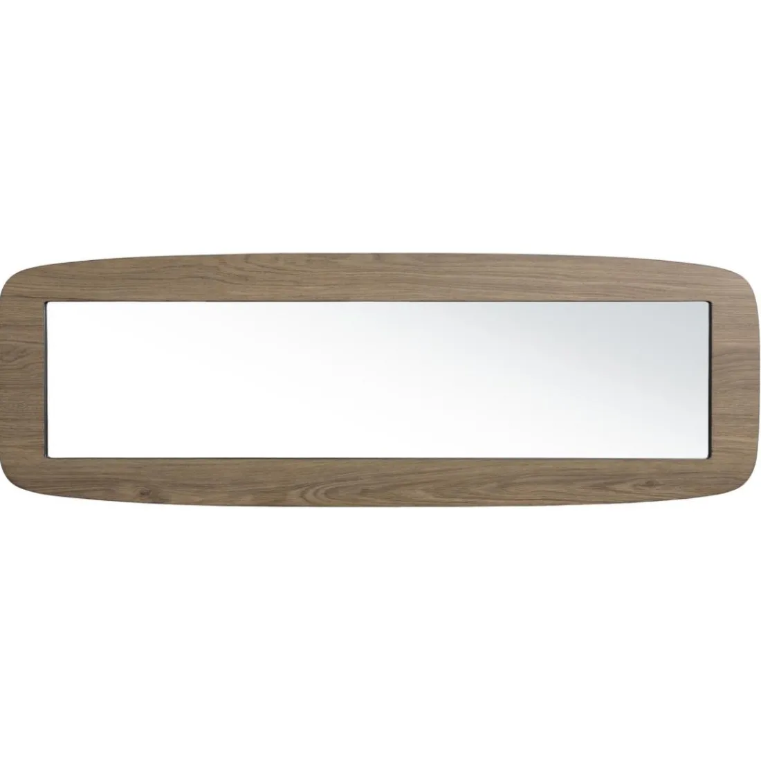 Miroir rectangulaire angles arrondis couleur mocha JULIA