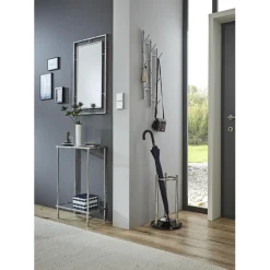 Miroir rectangulaire Chromé en métal