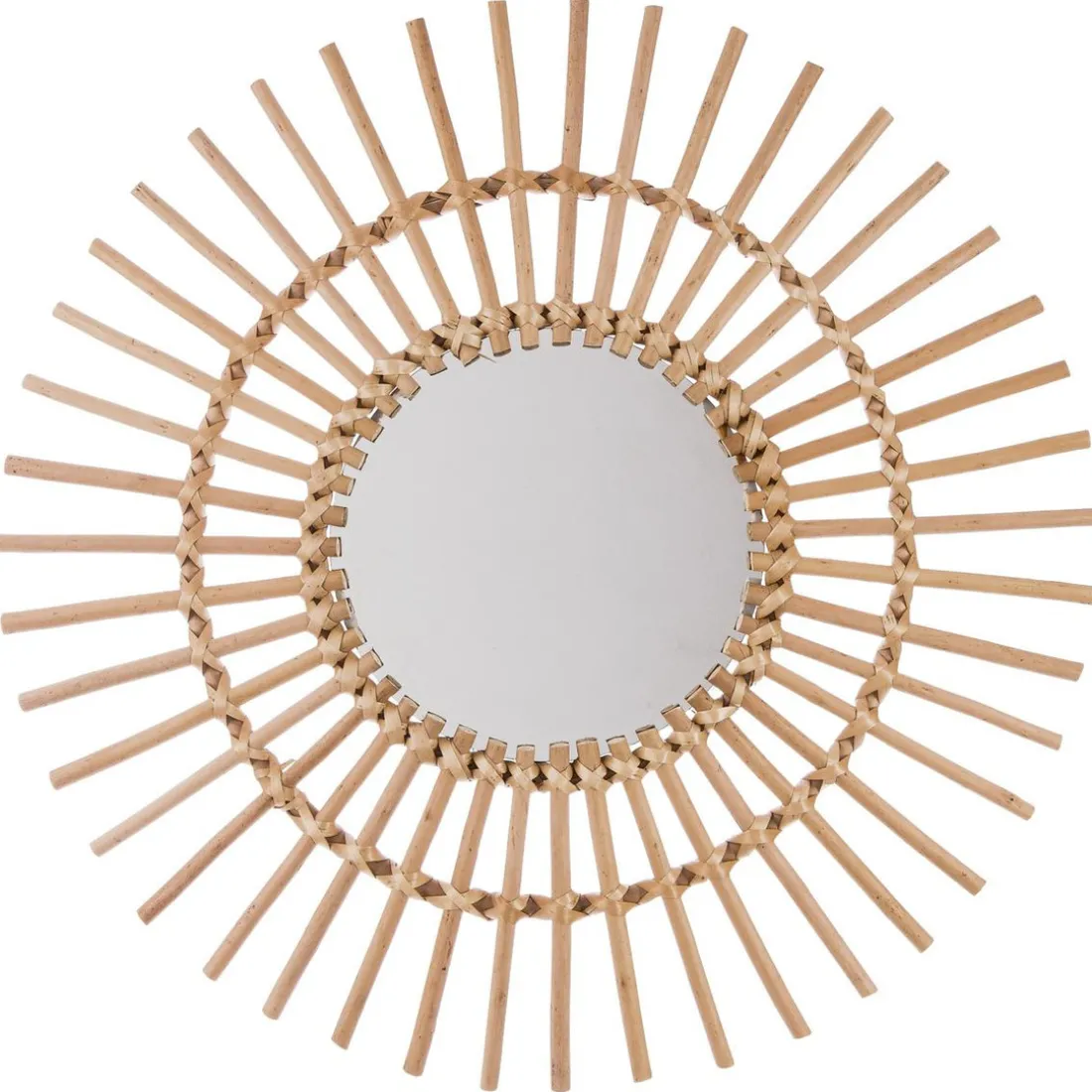 Miroir rotin soleil D58