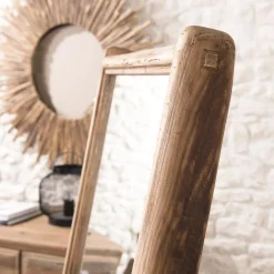 Miroir Sur Pieds / Psyche ANDRIAN Bois Pin Recyclé