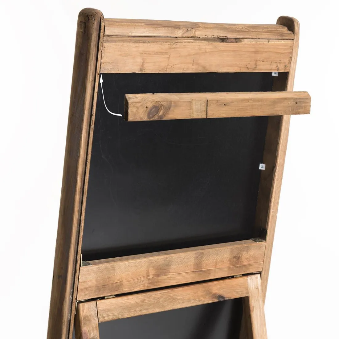 Miroir Sur Pieds / Psyche ANDRIAN Bois Pin Recyclé