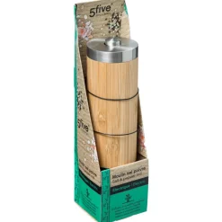 Moulin à poivre électrique en bambou