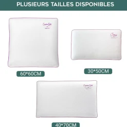 Oreiller bonne fete en mousse