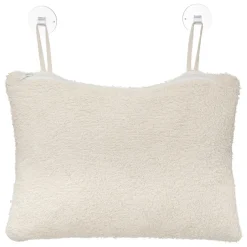 Oreiller de bain coton fixation ventouse