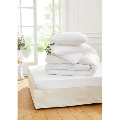 Oreiller enveloppe en mircofibre avec traitement rafraichissant Eole blanc