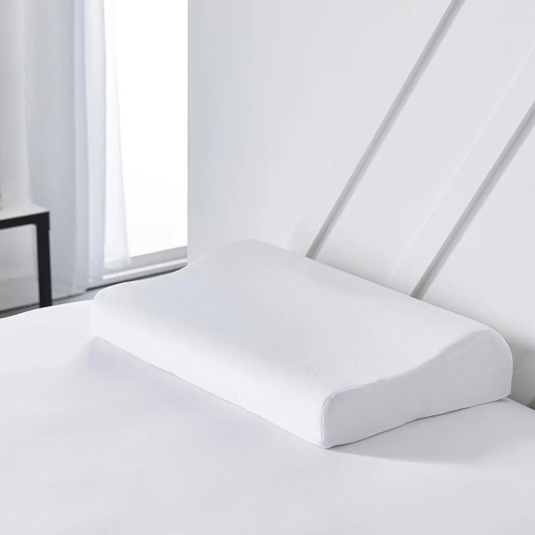 Oreiller Ergonomique 50 x 30+10 Polyester TODAY Essential