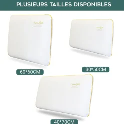 Oreiller gold collection en mousse