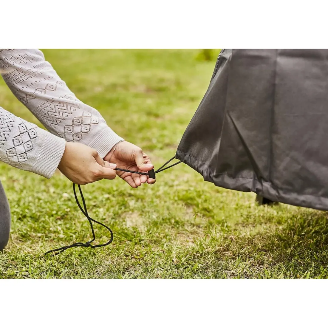 Pack Barbecue gaz sur chariot FLAVO avec Housse et Coffret 3 pièces aimantés